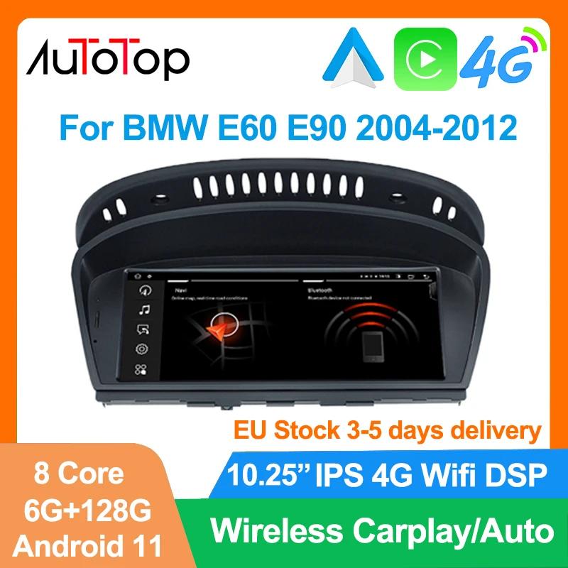 AUTOTOP 8.8 ġ ڵ , BMW 3/5 ø E60 E61 E63 E90 E91 E92 E93 ũ, ȵ̵ 11, 6G + 128G,  īö, ڵ GPS ̼ 4G
